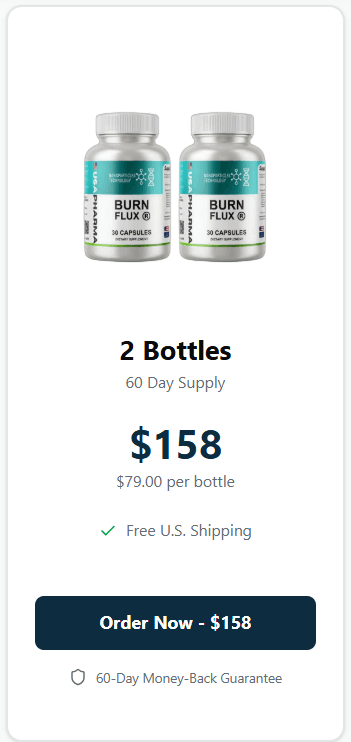 burnflux 2 bottles price